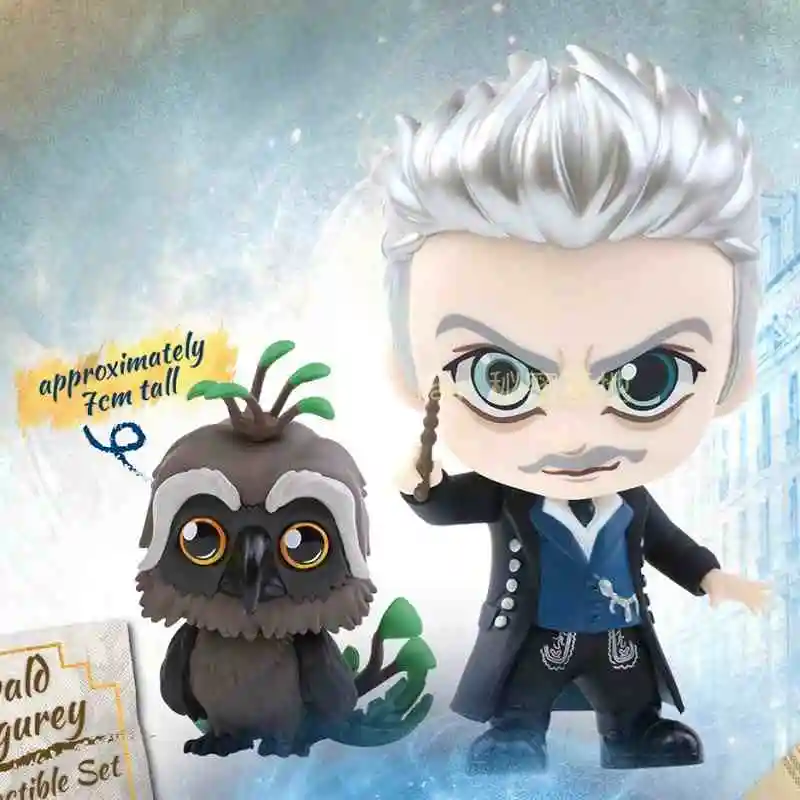 Original Hot Toys COSBABY Newton Artemis Fido Scamander Niffler
