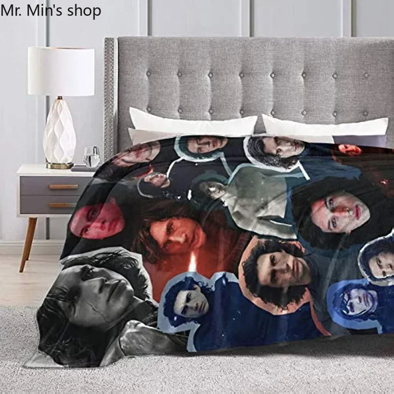 Adam Driver Kylo Ren Adam Sackler blanket Soft and comfortable for yoga, beach blanket, picnic blanket, sofa,  camping, travel 2
