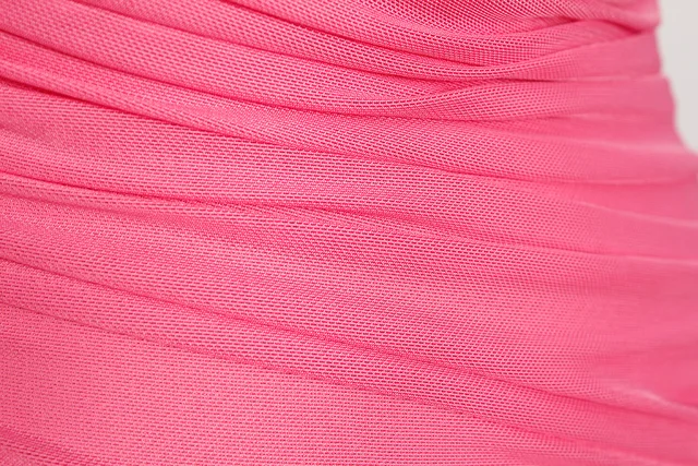 Mesh Ruched Mini Dress 5