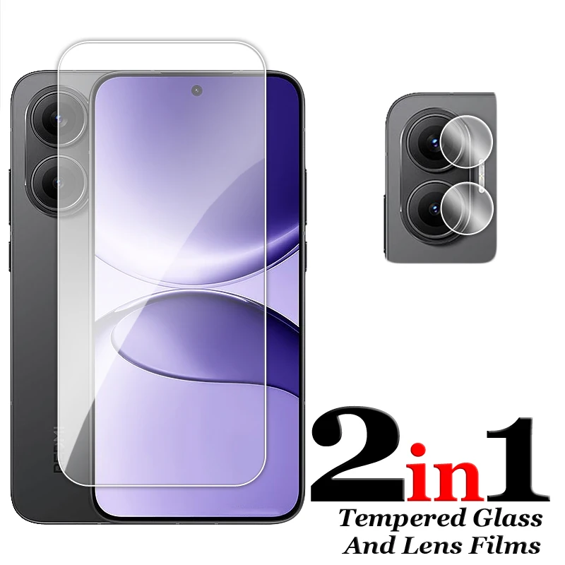 Ultra-Clear Full Glue Tempered Glass Screen and Lens Protector