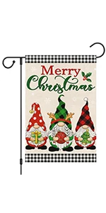 Merry Christmas Garden Flag