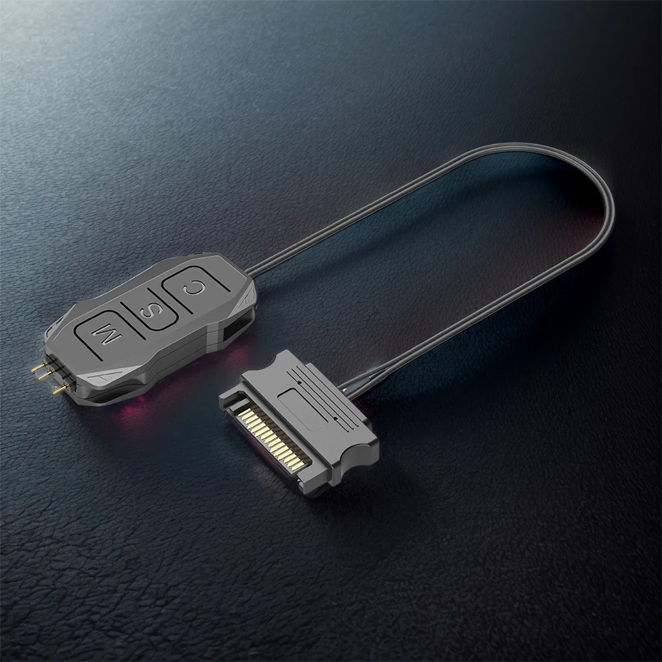 ARGB Remote Controller and Motherboard Extension Cable