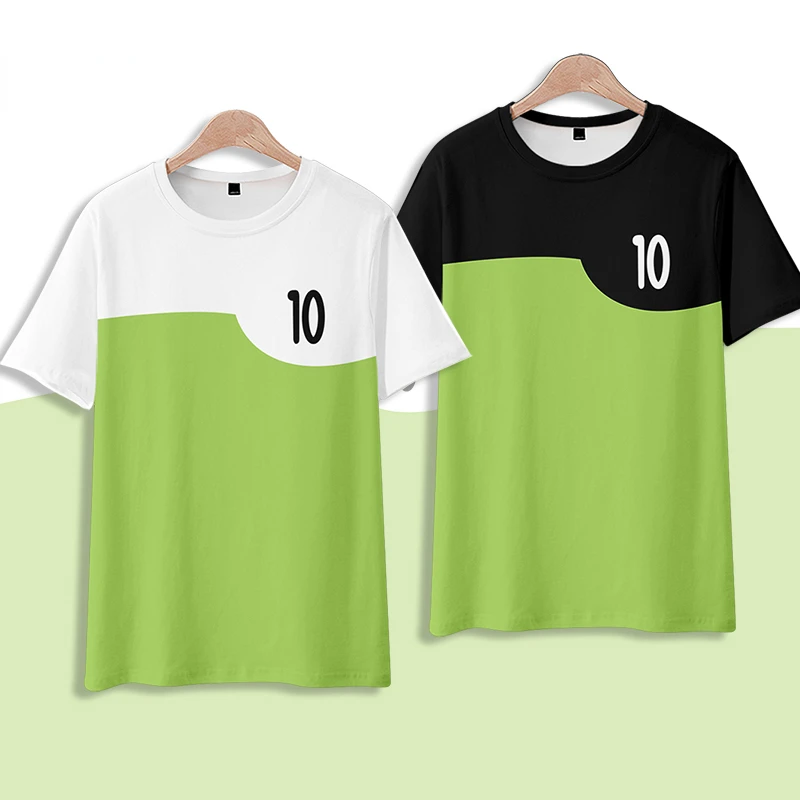 

New Kids Boys Girls Anime Ben10 T-shirt Short Sleeved T Shirt for 1 2 3 4 5 6 7-14 Year Children Party Clothing Tees Tops