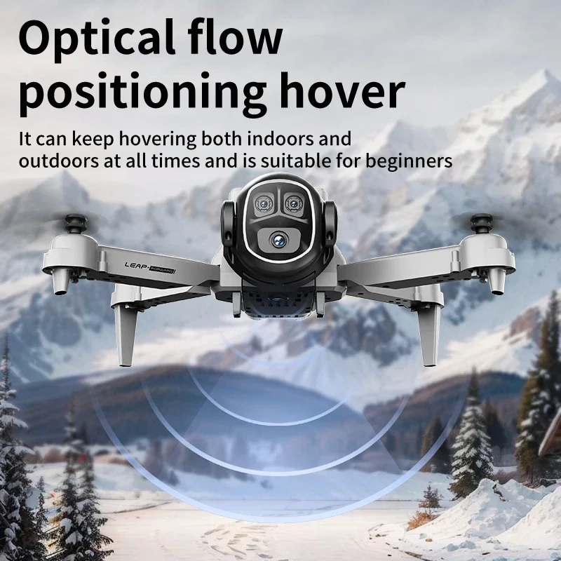 Drone E4 6K/8K avec VR - Noir, Gris, Rouge, Bleu, Jaune, Blanc
