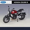 WELLY 1:12 HONDA CB1000R Alloy Race Motorcycle Model Simulation Diecast Metal Street Simulation Collection Childrens Toy Gifts 3