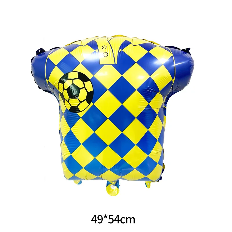 Fußball Thema Geburtstags feier Dekorationen hängen Strudel alles Gute zum Geburtstag Banner Kuchen Topper für Kinder Jungen Fußball Party Lieferungen – Detail 9