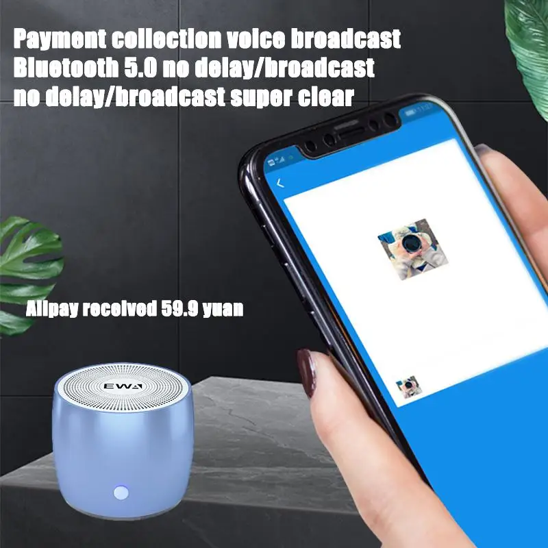 

New A103 Mini Outdoor Bluetooth Speaker - Portable Metal Small Subwoofer Speaker for Unmatched Sound Experience