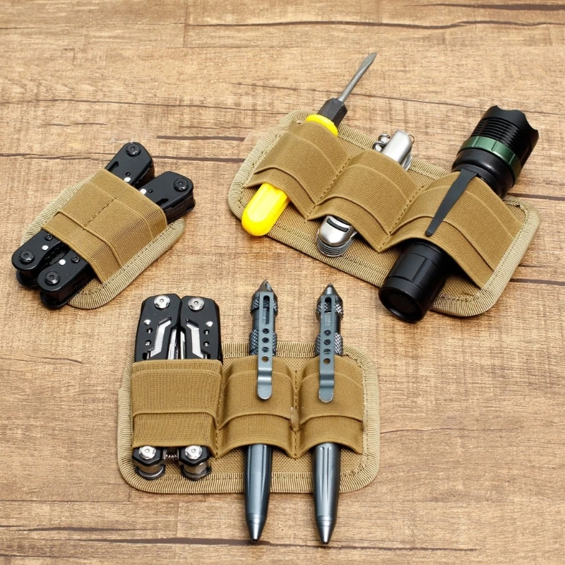 

Tactical Backpack Vest Chest Rig EDC Inner Separation Holder Modular Organizer Insert Bag Panel Pen Flashlight Holder Organizer