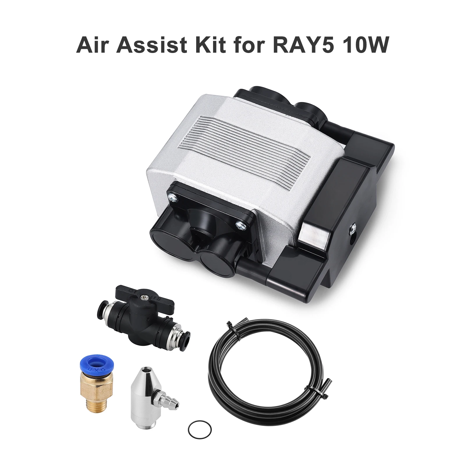 LASER TREE Air Assist, pompa di assistenza pneumatica per tagliatori e incisori laser, flusso d'aria regolabile da 10-30 L/min per il taglio e l' incisione laser, tagli puliti con bordi lisci, 220V LASER TREE Air Assist, pompa di assistenza pneumatica per tagliatori e incisori laser, flusso d'aria regolabile da 10-30 L/min per il taglio e l' incisione laser, tagli puliti con bordi lisci, 220V