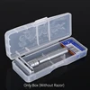 High Quality Double Edge Razor Storage Box Men Classic Shaver Case Shaver Storage Box Razor Accessories 1 PC 1