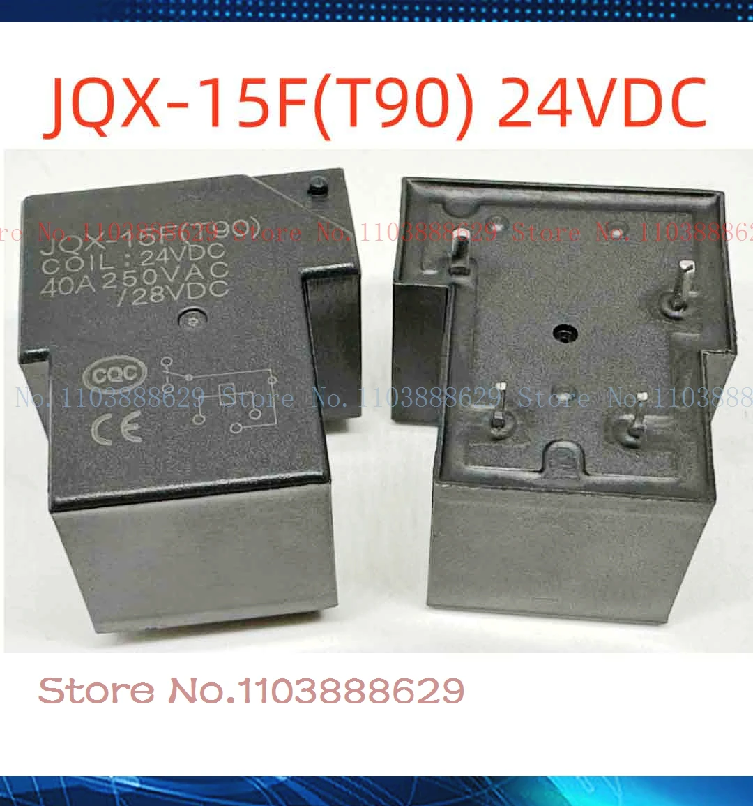 40A JQX-15F(T90) 12V/48VDC T90-1A-4P