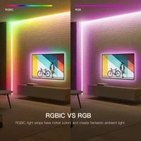 Tuya Smart WIFI RGBIC COB LED Strip Light Tape Addressable WS2811 IC Flexible RGB Neon LED Light 12V APPControl for Alexa Google - Image 4