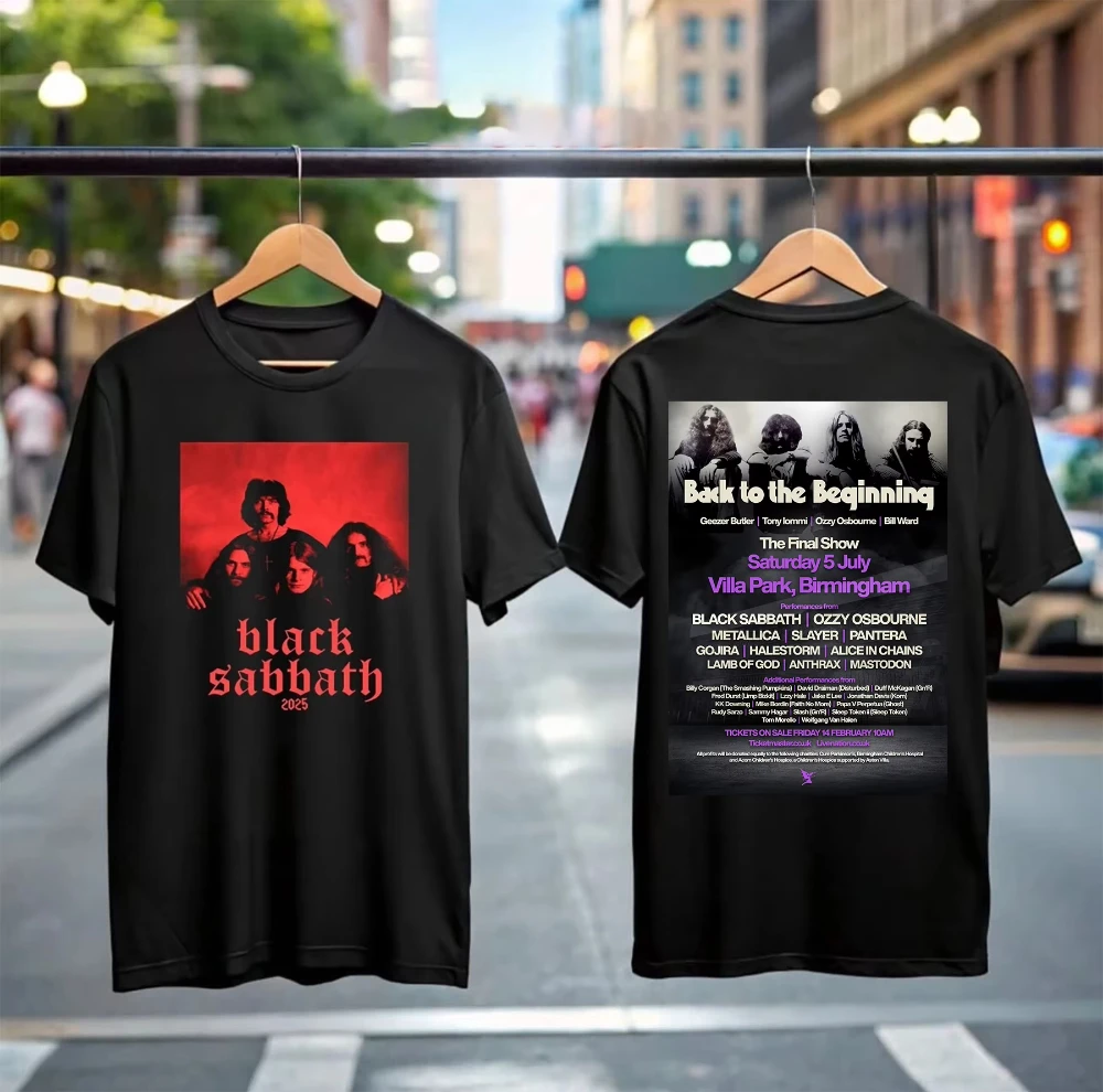 Black Sabbath and Ozzy Osbourne Back To The Beginning Merch Event