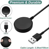 Portable Magnetic Watch Wireless Charger USB Cable Fast Charging Dock Station For Samsung Galaxy Watch 8 7 6 5pro 5 4 3 Active 2 - Image 3
