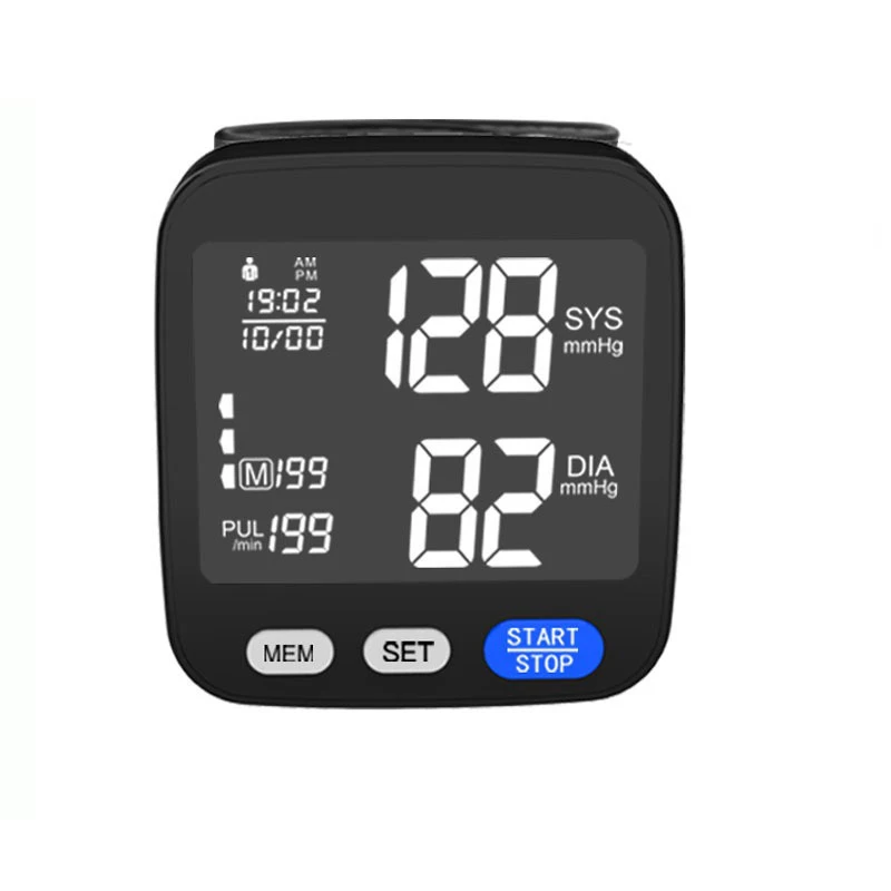 Home Use Electronic Blood Pressure Upper Arm Blood Pressure MonitorBacklit LED Heart Rate All-in-One