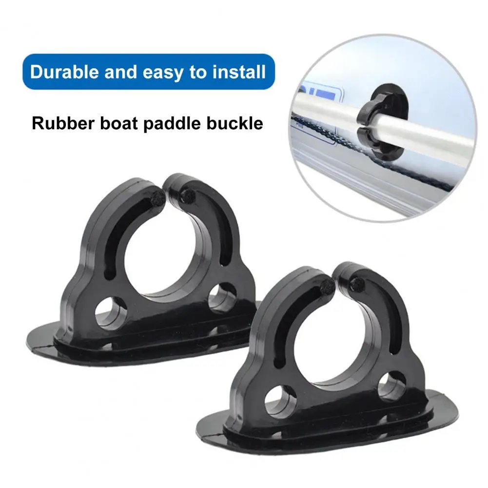 Oar Keepers 2Pcs Helpful Portable Widely Used  Kayak Paddle Clips Holders Water Sports Accessory accessories paddle rope leash safety boat replacement lanyard portable elastic 2pcs kayak kit lightweight 120cm