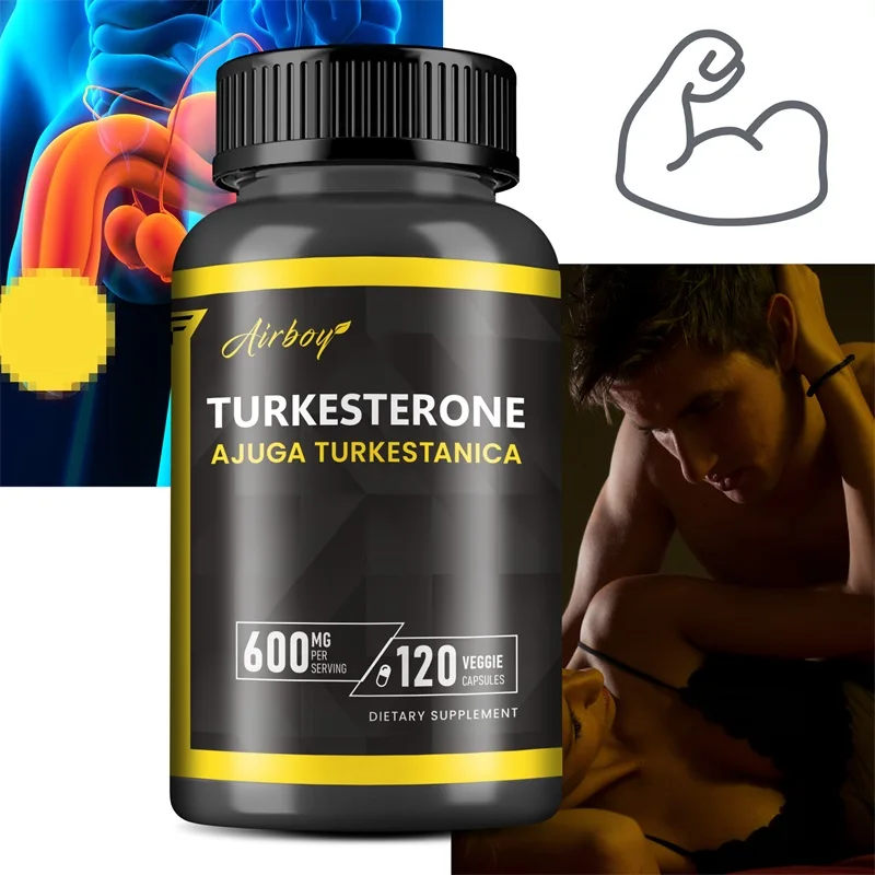 Turkesterone Supplement Improves Male Performance Endurance Motivation Focus & Muscle Mass