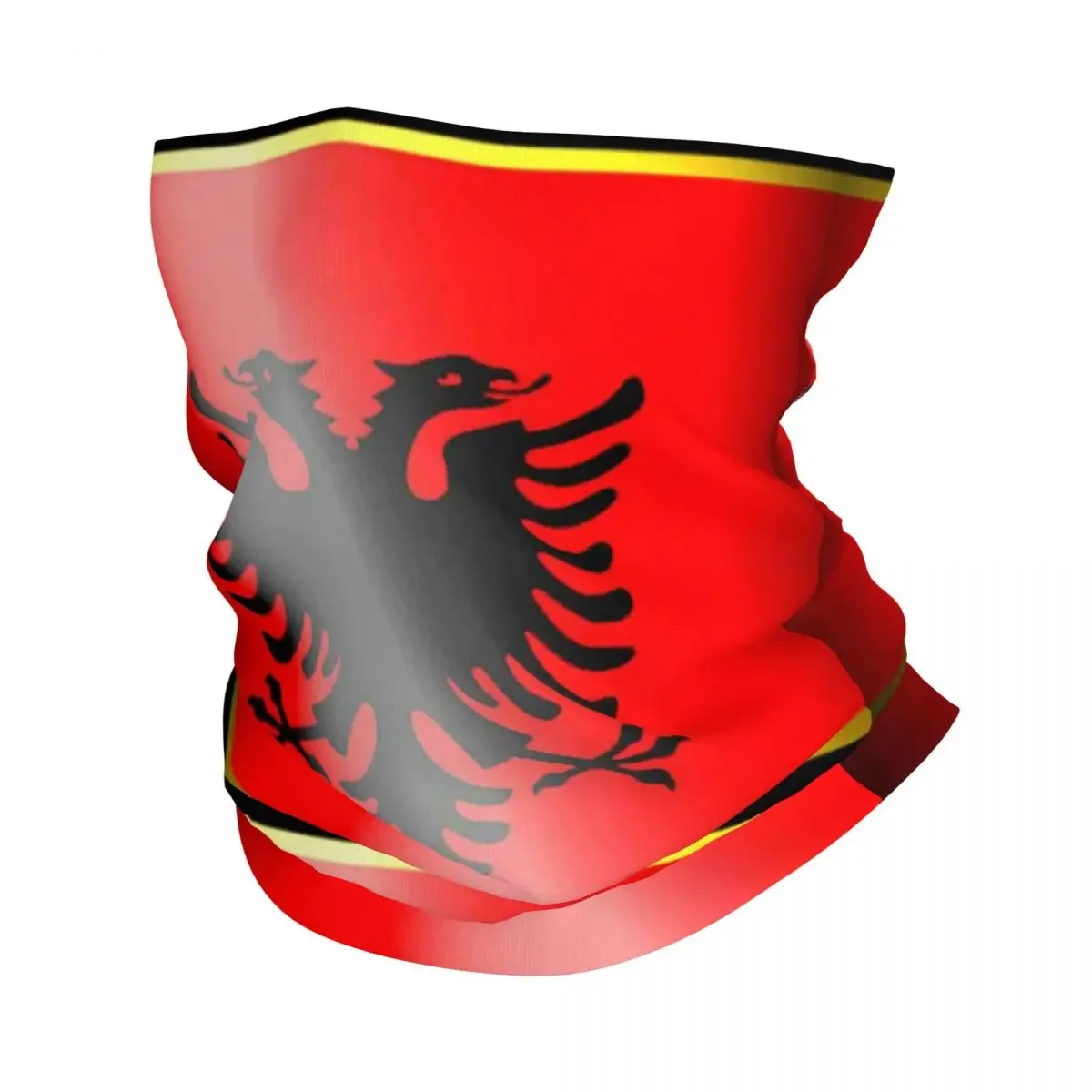 

Albania Flag Bandana Neck Gaiter Printed Wrap Scarf Warm Balaclava Hiking Fishing For Men Women Adult Windproof