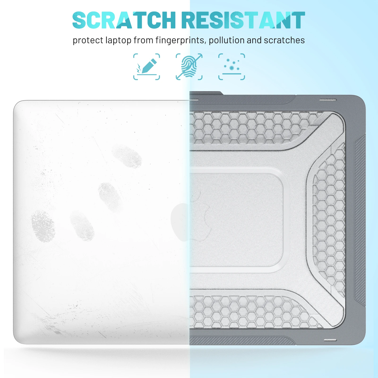 Capa para Laptop para Macbook Capa para Macbook m3 Pro 14 Modelo A2992 A2918 Suporte de Resfriamento Shell Inferior para Macbook m3 Max 16 A2991 2023 - Imagem 4