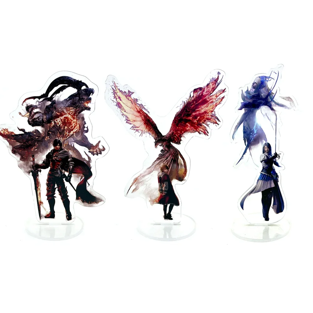 FF16 Clive Ifrit joшуа Феникс Джилл Шива Модель Держатель для торта Топпер аниме