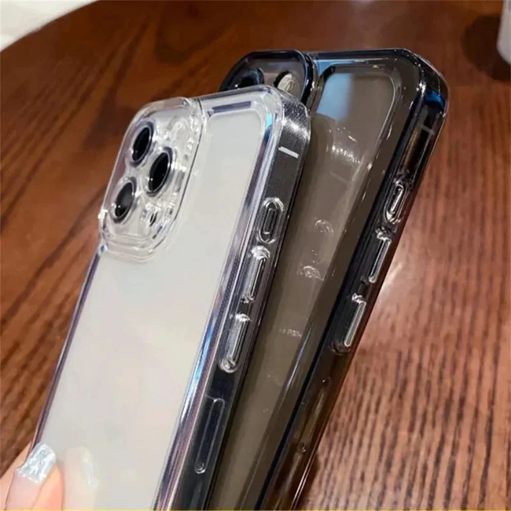 حماية جراب هاتف مقاوم للصدمات سيليكون واضح الغطاء...