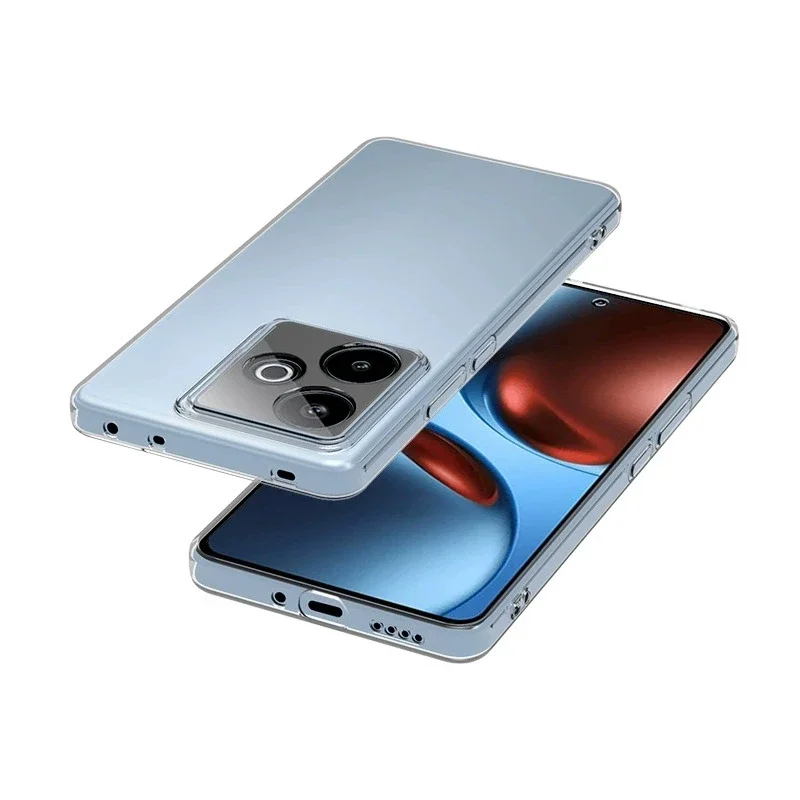 Ultra Thin Transparent TPU Soft Back Cover - Clear Bumper Case