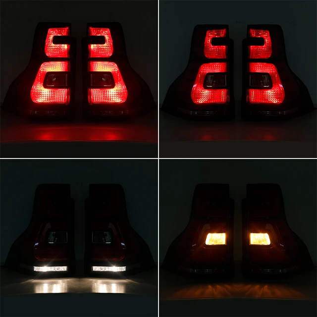 Rear Tail Light For Toyota Land Cruiser Prado 2018 2019 2020 Series 150  Fj150 Lc150 Grj150 Brake Lamp With Wire Bulb Tail Light Assembly  AliExpress