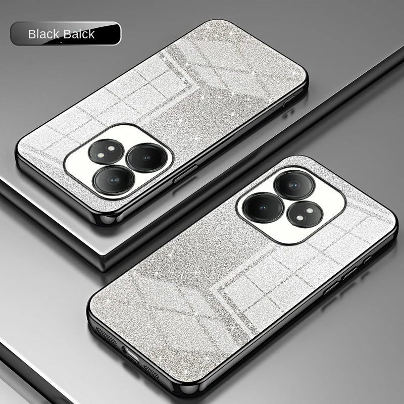 Elegant Soft TPU Glitter Slim Protective Back Cover Case
