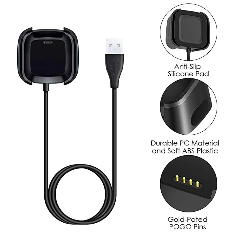 Adaptador De Cable De Cargador Usb Para Fitbit Versa Fitbit - Main Image