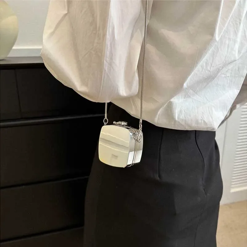 2026 New Lipstick Bag for Wommen High Quality Acrylic Shoulder Bag Designer Mini Crossbody Bag Cute Purse Handbag bolsa feminina