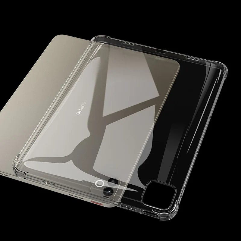 Shockproof Clear TPU Tablet Cover Case - Soft Protective Skin