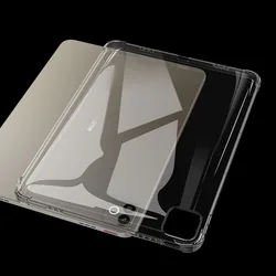 Shockproof Clear TPU Tablet Cover Case - Soft Protective Skin for Realme Pad 10.4 (Clear)