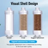 Shower Head Filter,Water Softener, Soft& Improve Hair/ Skin Chlorine Removal,Bathroom Accessories 5