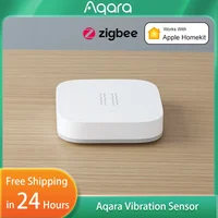 Aqara Smart Vibration Sensor ZigBee Motion Shock Sensor Detection Alarm Monitor Built In Gyro For Alexa Mijia Homekit Smart home