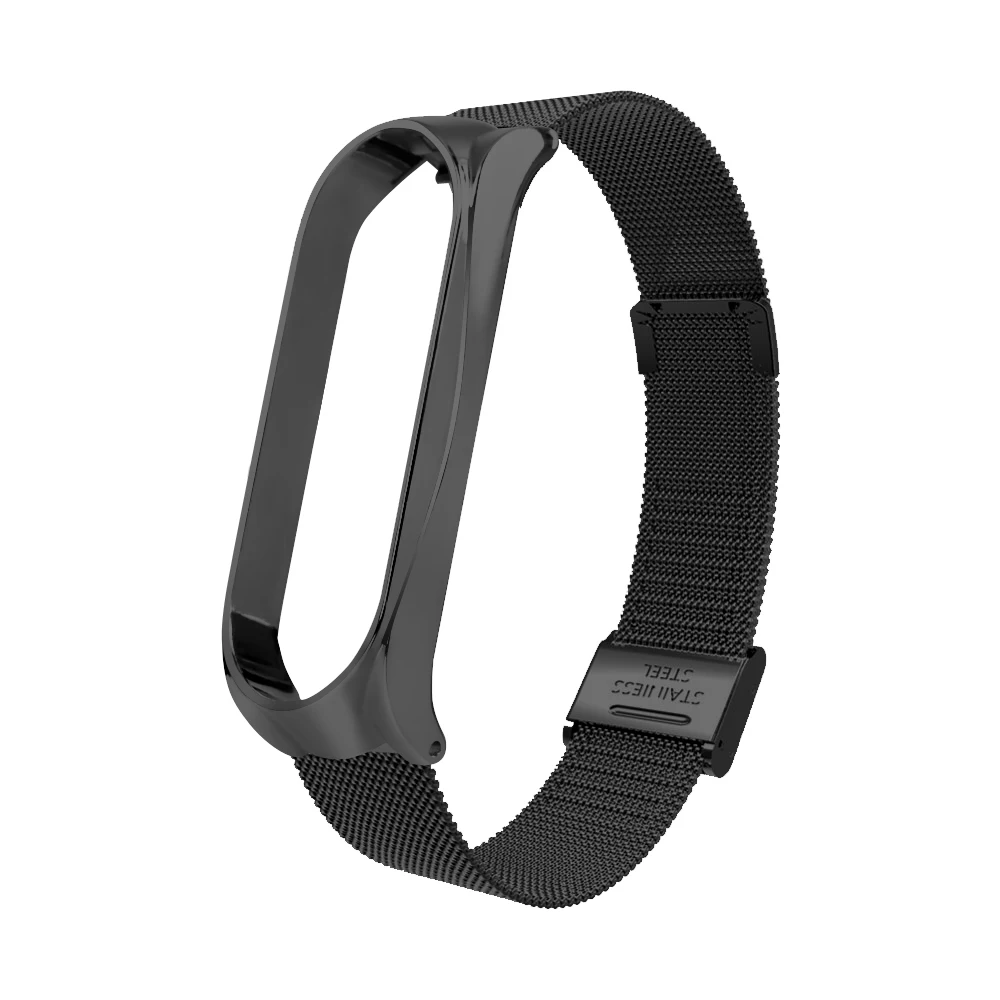Milanese Strap For Xiaomi Mi Band 5 4 3/5 NFC Smart Wristband Metal Watchband Replaceable Bracelets Correa For Miband 5 4 3 Mi5 3