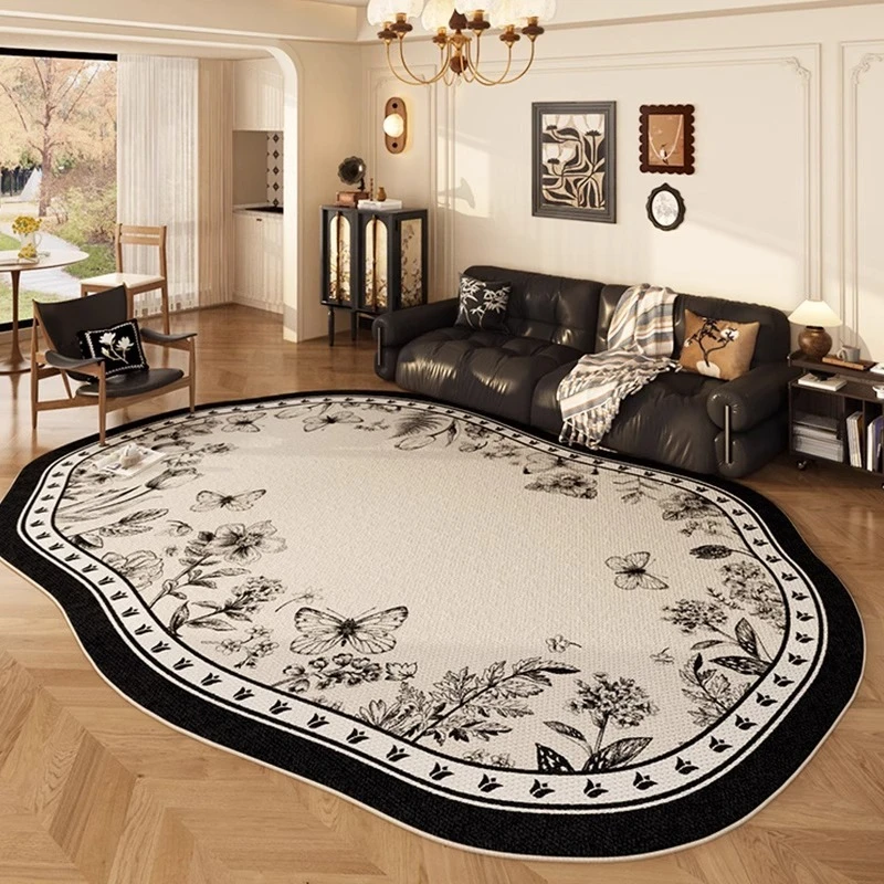 Irregular Shape Living Room Carpet Modern Simple Style Large Area Living Room Rugs Fashion Art Home Decoration Coffee Table Mats