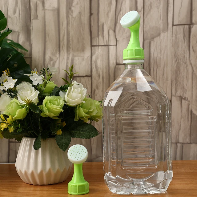 Bottle Cap Sprinkler Portable Plastic Plant Nozzles Garden Plant Watering Sprayers DIY Irrigation Head Indoor Outdoor Water Cans 4