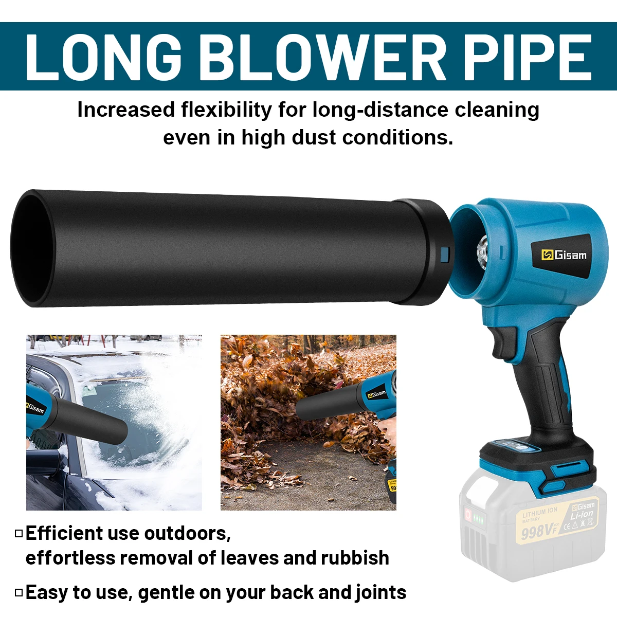 300000RPM 400M/S Brushless Electric Turbo Blowers Jet Fan Handheld Leaf Blower D