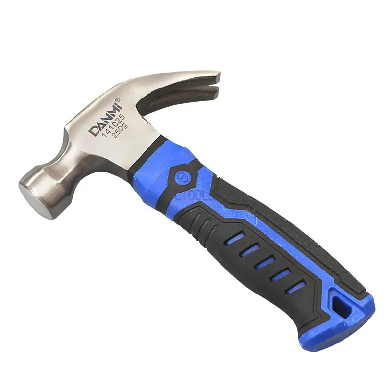 

Multi Outdoor Camping Hammer Adjustable Lifesaving Claw Hammer Mini Pockets Multifunctional Non-slip Tent Peg Stake Puller