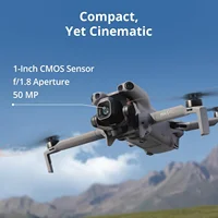 Drone DJI Mini 5 Pro ultra-léger et pliable avec caméra 1 pouce CMOS omnidirectionnel détection d'obstacles Active Mini 5 Pro 3