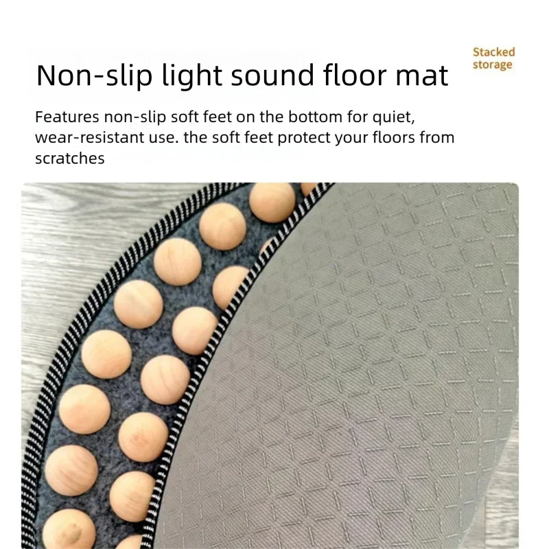 Foot Massager Wood Foot Massage Mat Acupressure Relax Massage Pad Trigger Jogging  Acupressure Board Foot Acupoint Massage Mat