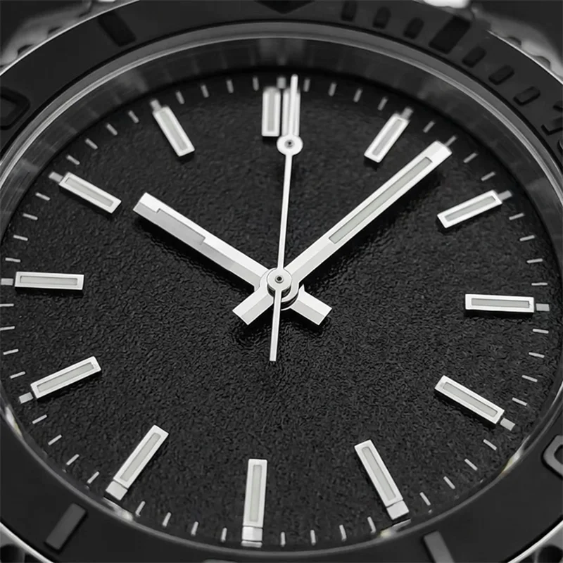 Silver Gold & Black Luminous Watch Hands for 24.5mm Dial - Premium Automatic Movement Watch Accessory