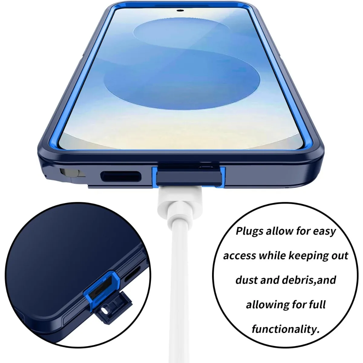 Heavy Duty 3-Layer Matte Impact Resistant Armor Protector Case