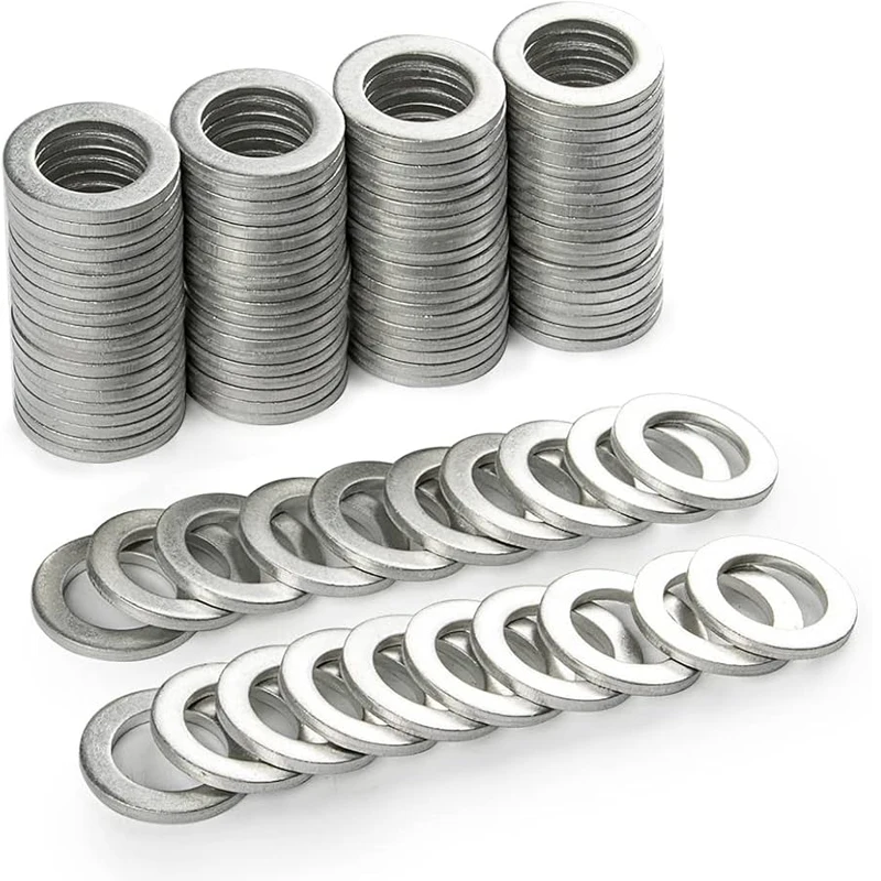50/20/10Pcs Oil Drain Plug Crush Washers Gaskets 14mm for Honda Accord Civic CRV CRZ HRV Pilot Acura 9410914000 94109-14000 oil drain plug gasket sealing washers oil drain plug seal washer