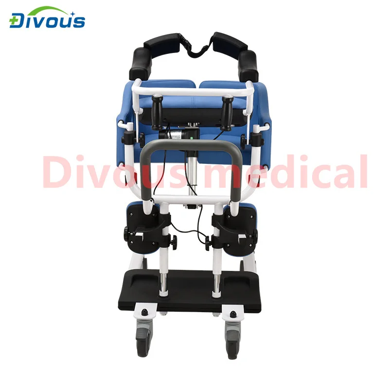 Hot Sale Hospital Elderly Home Multi-Function Transfer car Lift Toilet Commode Chair Disabled Electric Wheel chair 4