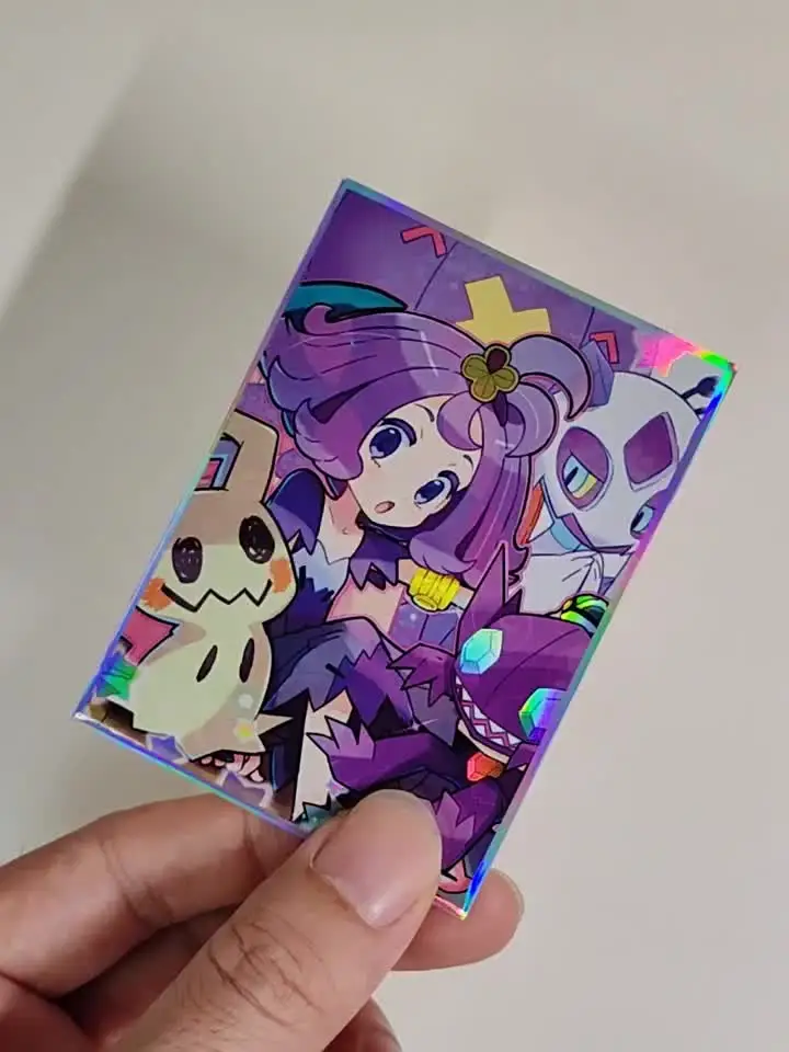 60PCS 67X92mm Asailuola Anime Card Sleeves for MTG/PKM Trading Card  Protector Board Game Card Protector Photocard Sleeves - AliExpress 26