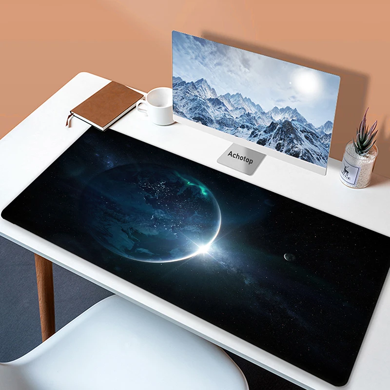 Large Mouse Pad Gamer Carpet Hd Print Space Mousepad Keyboard Pads Gaming Mause Mat Xl 900x400