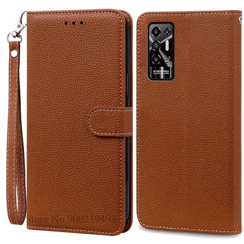 Leather Wallet Flip Case - Stylish Protective Phone Cover & Bumper Shell