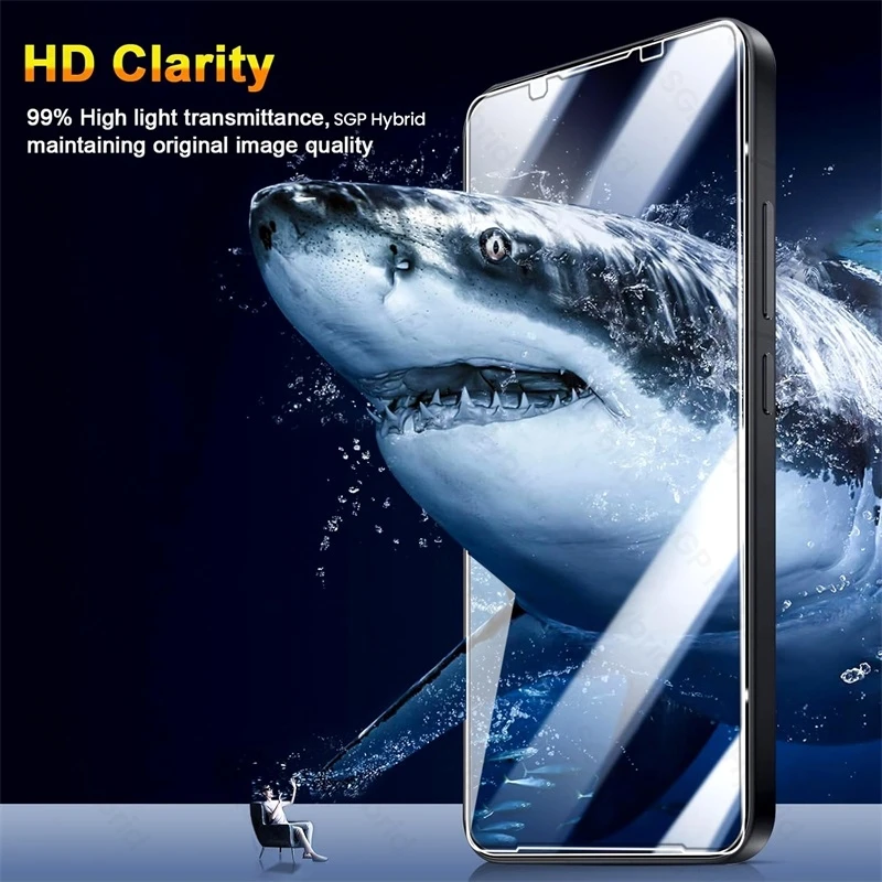 Premium 9H Tempered Glass Screen Protector Set - 3 Pack