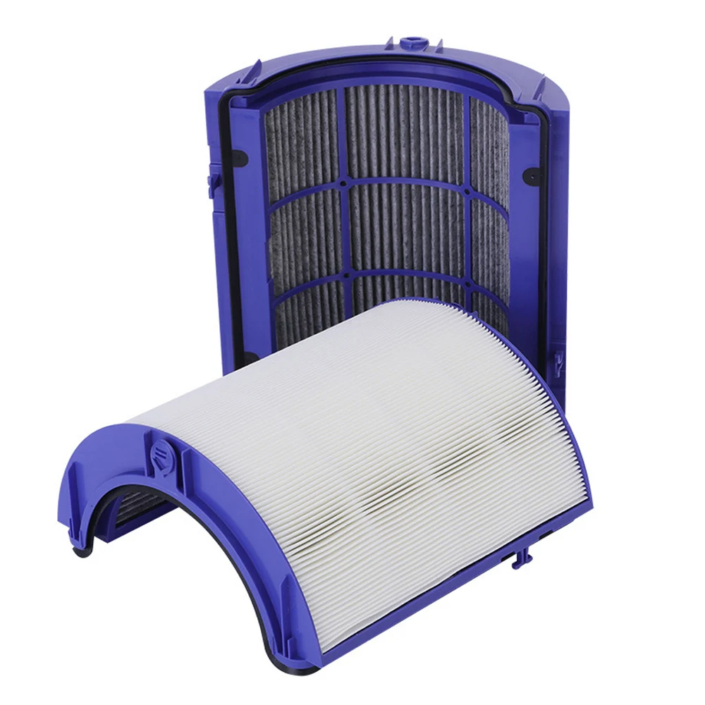 Vue de face du filtre HEPA double couche pour purificateur Dyson, avec joint en mousse